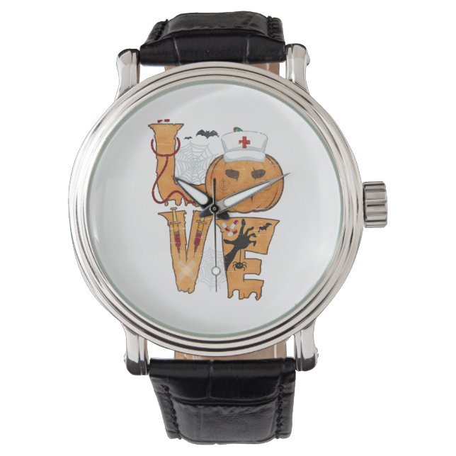 Halloween Nurse Gift Watch (Front)