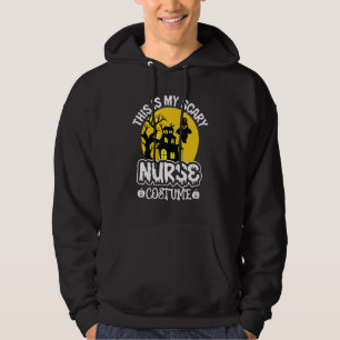 Halloween Nurse Nursing Cute Health Worker Hallowe Hoodie