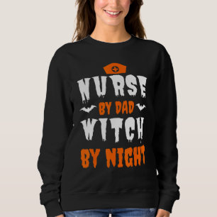 Halloween Nurse Nursing Cute Health Worker Hallowe Sweatshirt