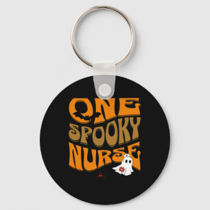 Halloween Nurse Product Funny Scary Creepy Ghost C Key Ring