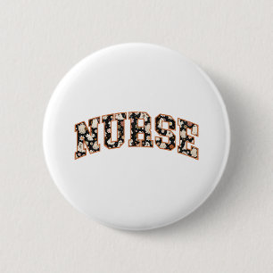 Halloween Nurse Retro Fall Season 6 Cm Round Badge