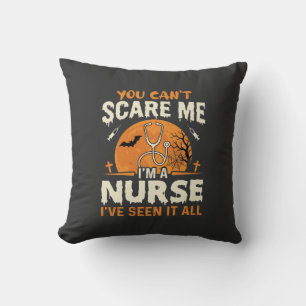 Halloween Nurse Scare Me Cushion
