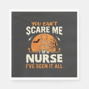 Halloween Nurse Scare Me Napkin