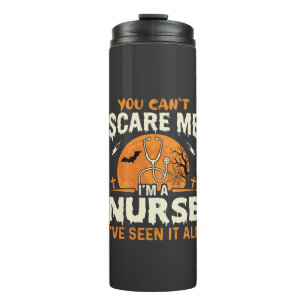 Halloween Nurse Scare Me Thermal Tumbler