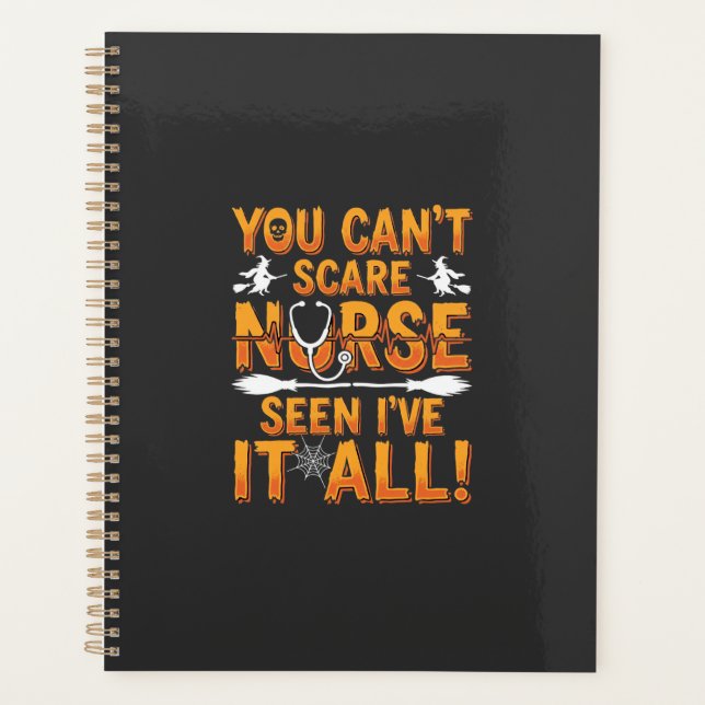 Halloween Nurse Seen It All Design_1 Planner (Front)
