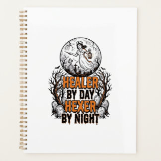 Halloween Nurse Shirt Vintage Engraving Spooky Nur Planner