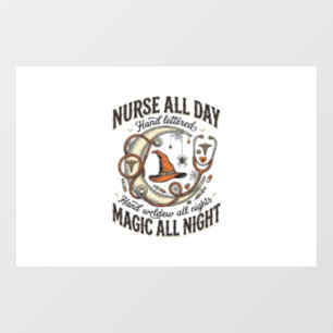 Halloween Nurse Shirt Witchy Medical Night Shift_1