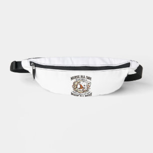 Halloween Nurse Shirt Witchy Medical Night Shift_1 Bum Bags