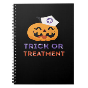 Halloween Nurse Trick or Treatment Classic T-Shirt Notebook