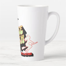 Halloween Nurse Witch Latte Mug