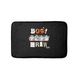 Halloween Nurses Boo Crew Classic T-Shirt Bath Mat