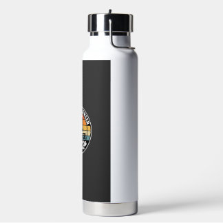Halloween October 31 2022 Sunset Retro Design_1 Water Bottle