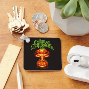 Halloween of Mass Destruction Nuclear Jack-o'-Lant Key Ring
