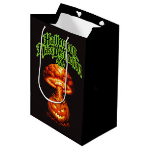 Halloween of Mass Destruction Nuclear Jack-o'-Lant Medium Gift Bag