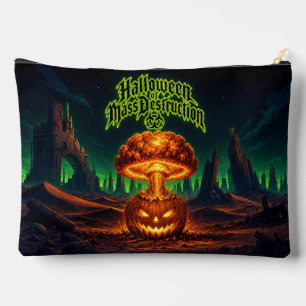 Halloween of Mass Destruction Radioactive Pumpkin Accessory Pouch