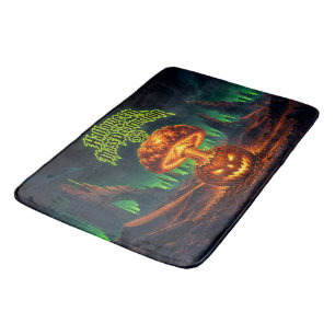 Halloween of Mass Destruction Radioactive Pumpkin Bath Mat