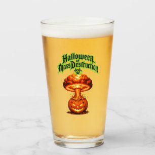 Halloween of Mass Destruction Toxic Jack o Lantern Glass