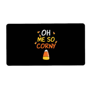 Halloween Oh Me So Corny Candy Birthday