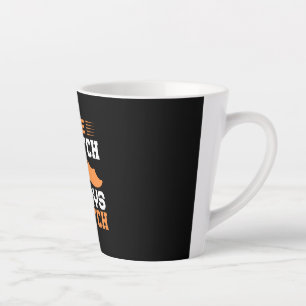 Halloween Once A Witch Always A Witch Birthday Latte Mug
