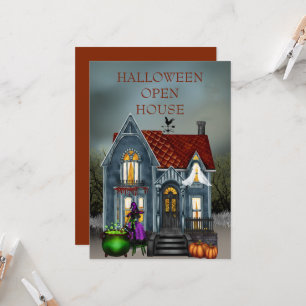 Halloween Open House Invitation