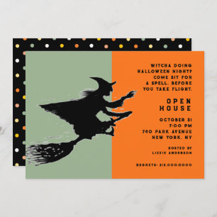 Halloween Open House Invitation
