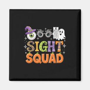 Halloween Optometrist Sight Squad Shirt Optometry Magnet