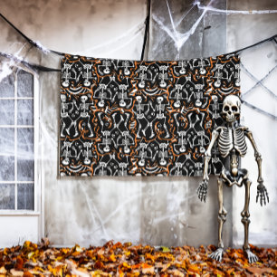 Halloween or Day of the Dead Party Banner