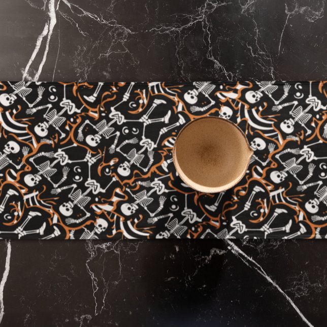 Halloween or Day of the Dead Party Short Table Runner (Creator Uploaded)