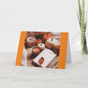 **HALLOWEEN or THANKSGIVING** CUDDLE-TIME WITH YOU Card
