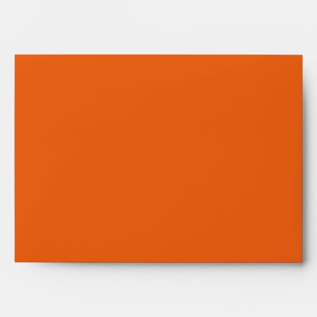 Halloween Orange Envelope (Front)