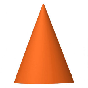 Halloween Orange Party Hat