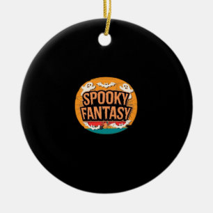 Halloween Orchestra Classic T-Shirt Ceramic Ornament