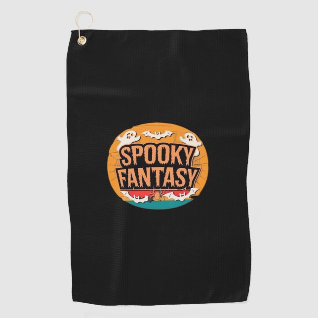 Halloween Orchestra Classic T-Shirt Golf Towel (Front)