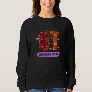 Halloween OTA spooky OT Therapist Assistant Sweatshirt