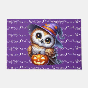 Halloween Owl Doormat