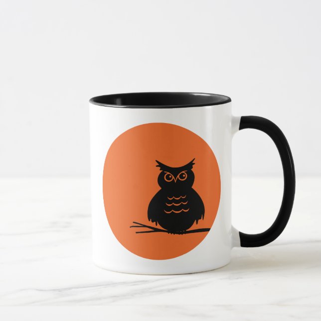 Halloween Owl Mug (Right)