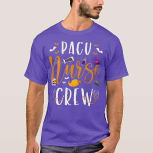 Halloween Pacu Nurse Crew Funny Halloween Witch Pa T-Shirt