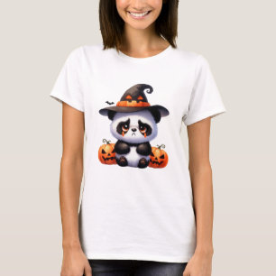 Halloween panda is sad again T-Shirt