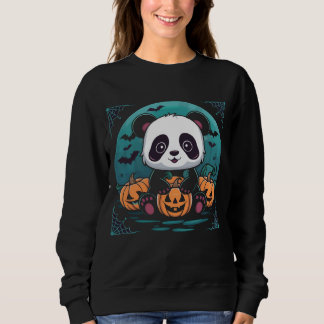 Halloween Panda  Sweatshirt