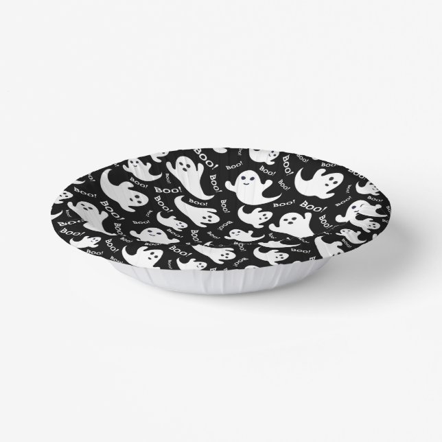 Halloween Paper Bowls Paper Plate (Angled)
