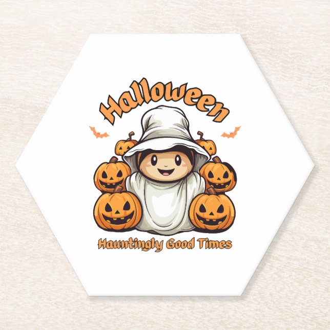 Halloween                                          paper coaster (Front)