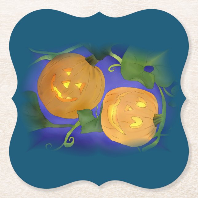 Halloween Paper Coaster (Front)