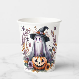 Halloween paper cups