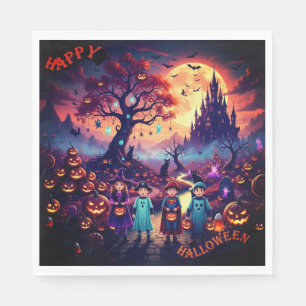 Halloween Paper Napkin