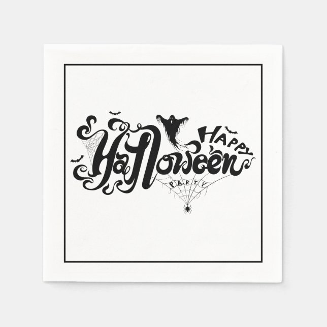 Halloween Paper Napkins (Front)