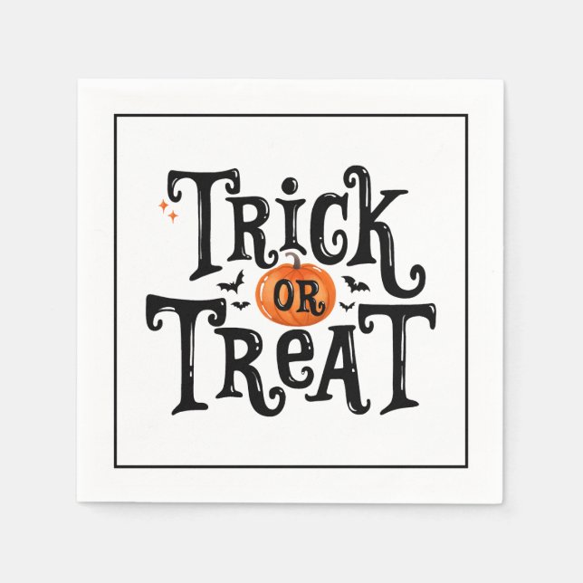 Halloween Paper Napkins (Front)