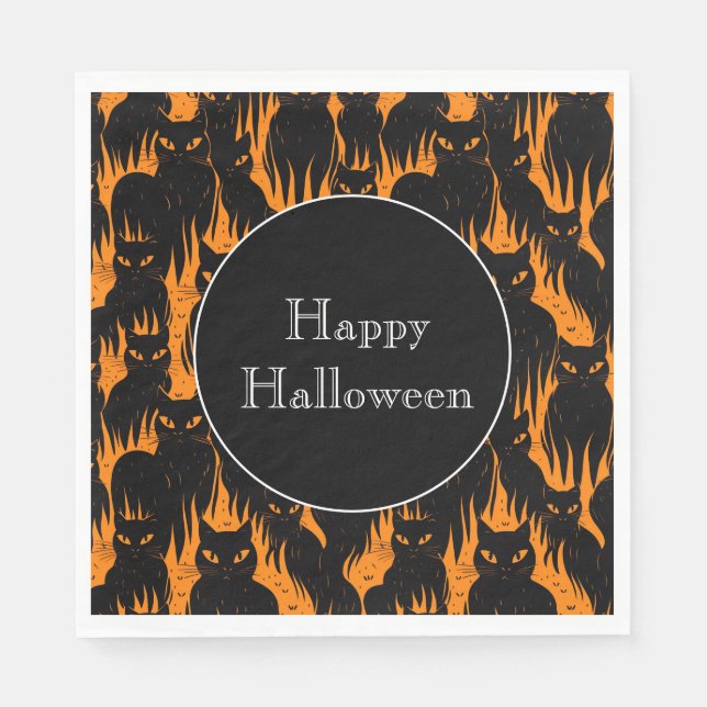 Halloween Paper Napkins (Front)