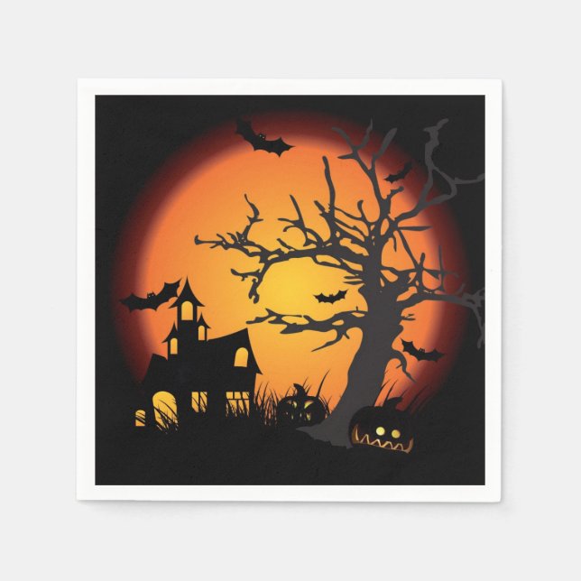 Halloween Paper Napkins (Front)
