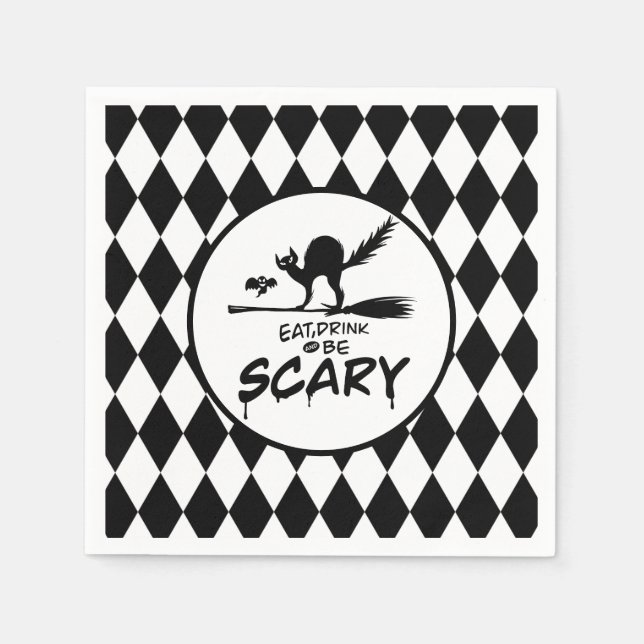 Halloween Paper Napkins (Front)