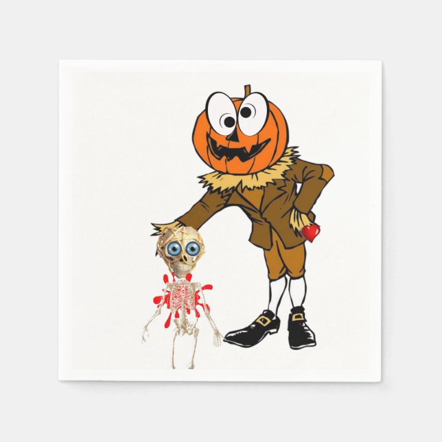 Halloween Paper Napkins (Front)